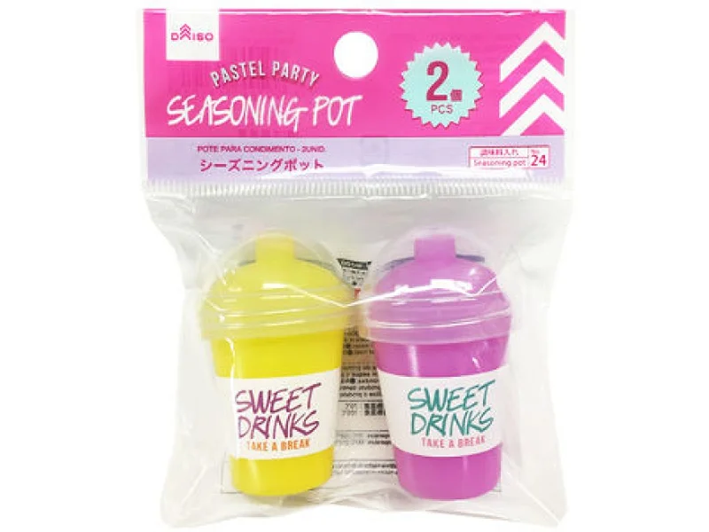 Seasoning Pot (Colorful 2Pcs)