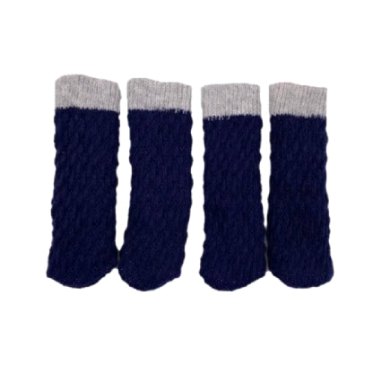 Chair Socks Slim Type Cable Knit