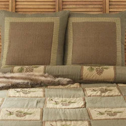 Pineview Euro Sham 26x26 Park Designs