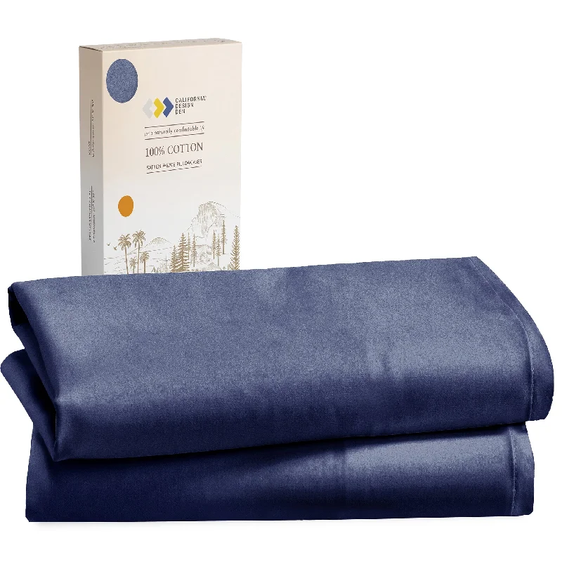 Pillowcase Pair - 100% Cotton Sateen - Everyday Soft