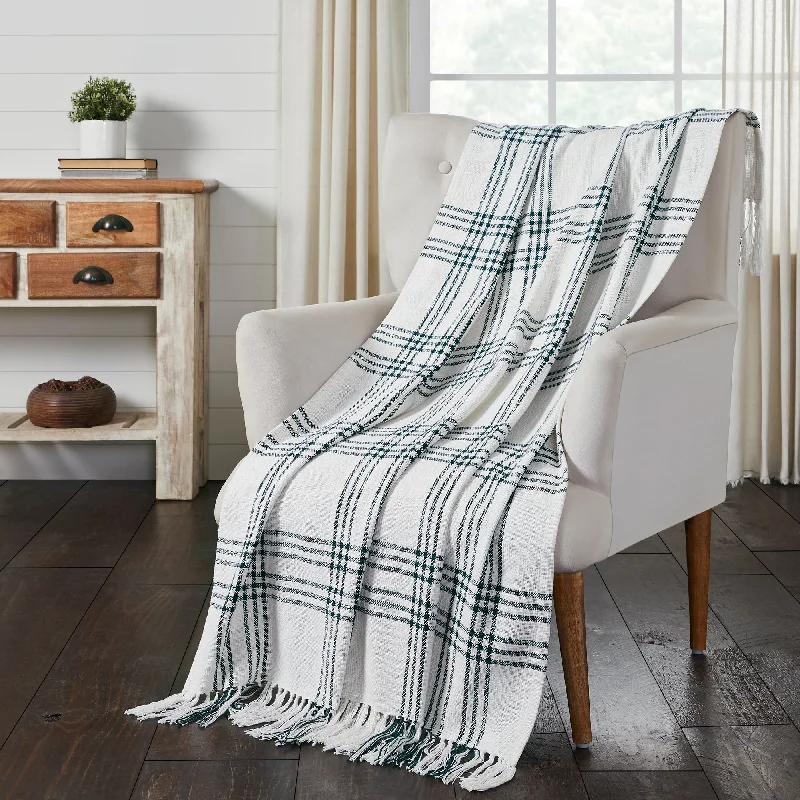 Pine Grove Plaid Woven Throw 60x50 VHC Brands