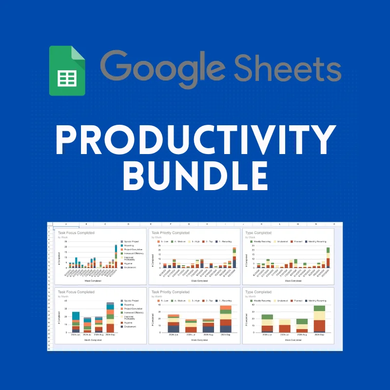 Google Sheets Productivity Bundle