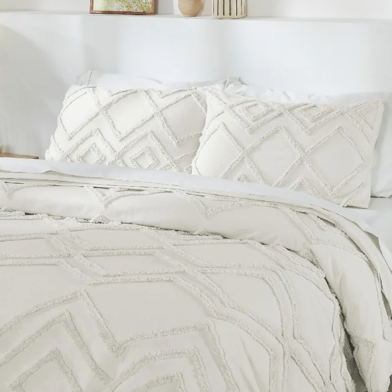 Textured Duvet Cover Set