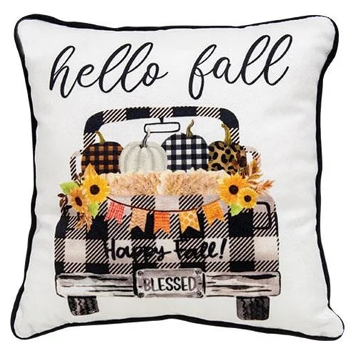 Happy Harvest Fall Pillow 2 Asstd