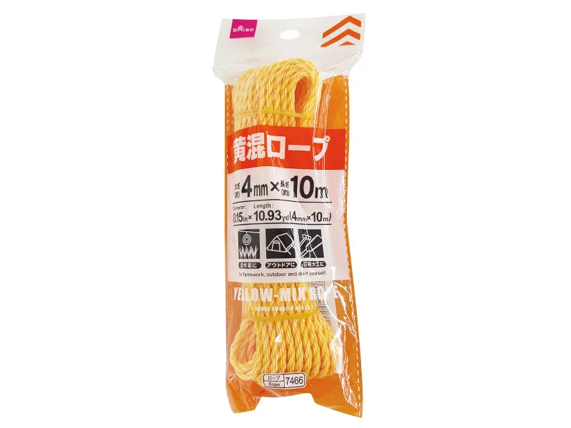 Yellow Mix Rope 10m