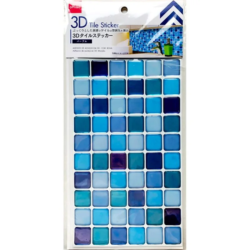 3D Tile Sticker Purple