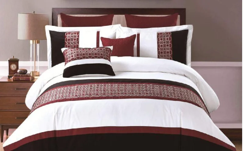 DUVET COVER SET / BARCLAY - 7 PIECE