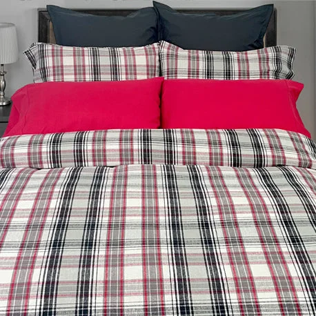 DUVET COVER SET / SPENCER - PORTUGUESE FLANNEL