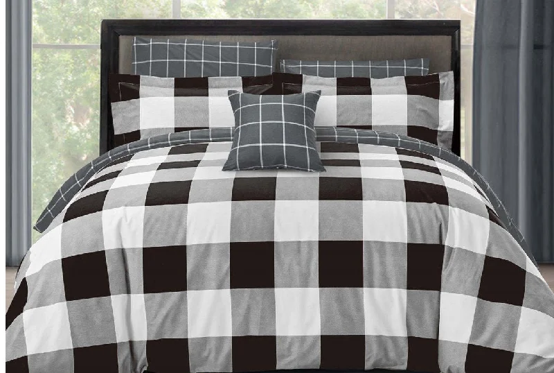 DUVET COVER SET / DYNASTY  PLAID