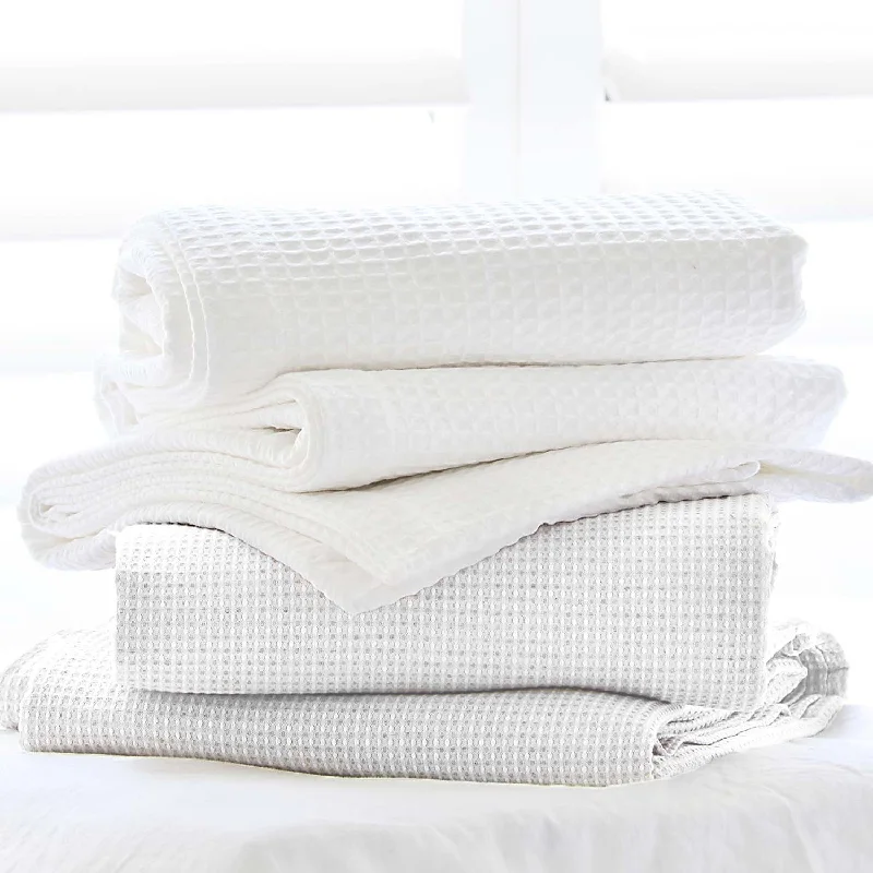 Egyptian Cotton Waffle Blankets