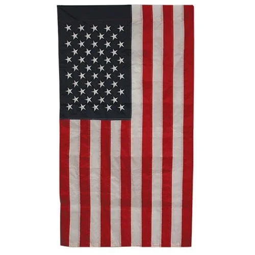 Embroidered Nylon American Porch Flag