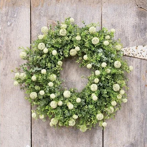 Garden Bliss Wreath Cream