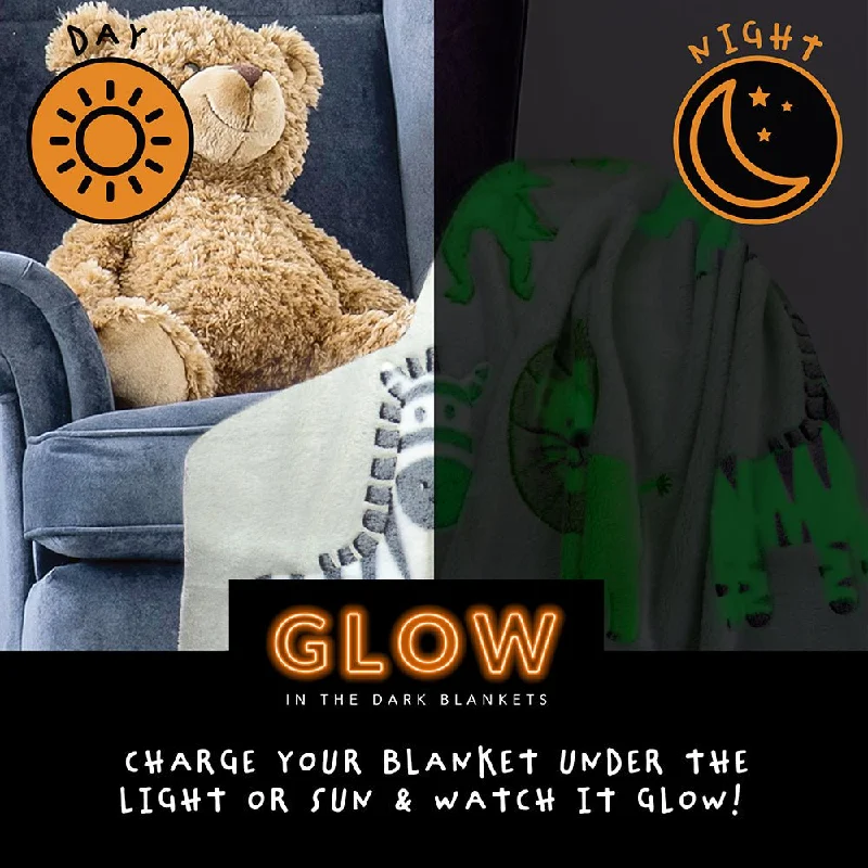 Glow in the dark Safari Blanket