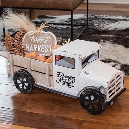 Ivory Metal Farmer's Market Truck