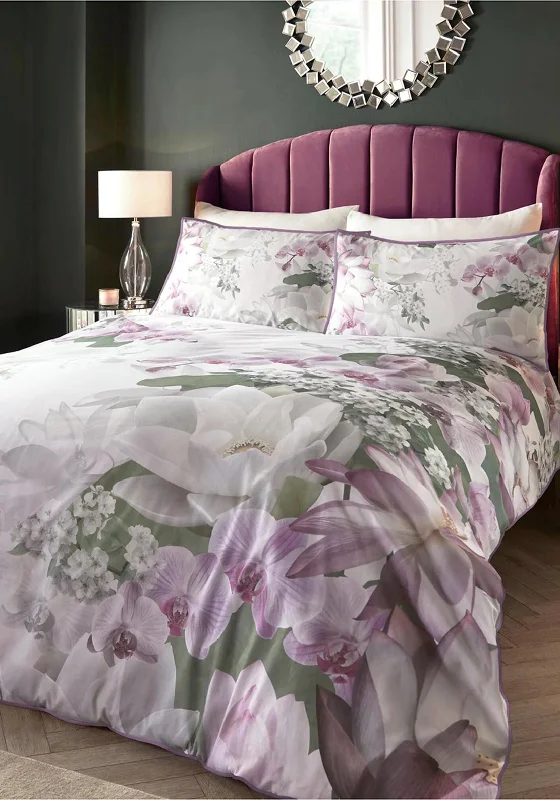 Soirèe Sleep Chic Lotus Duvet Cover, Multi-Coloured