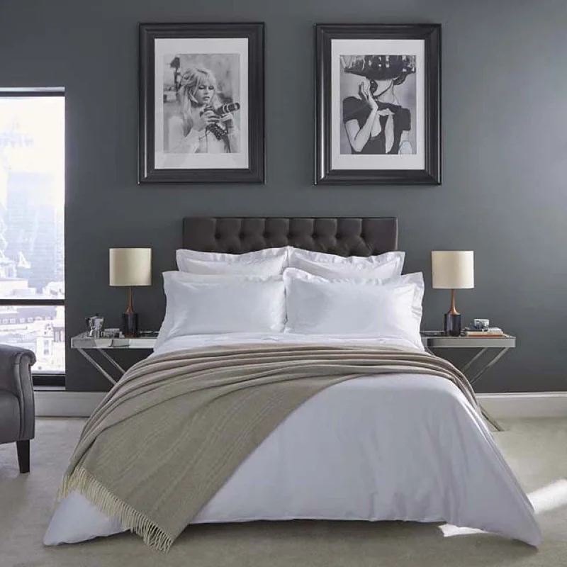 Mayfair Luxury Cotton Sateen Duvet Cover - Open Hem