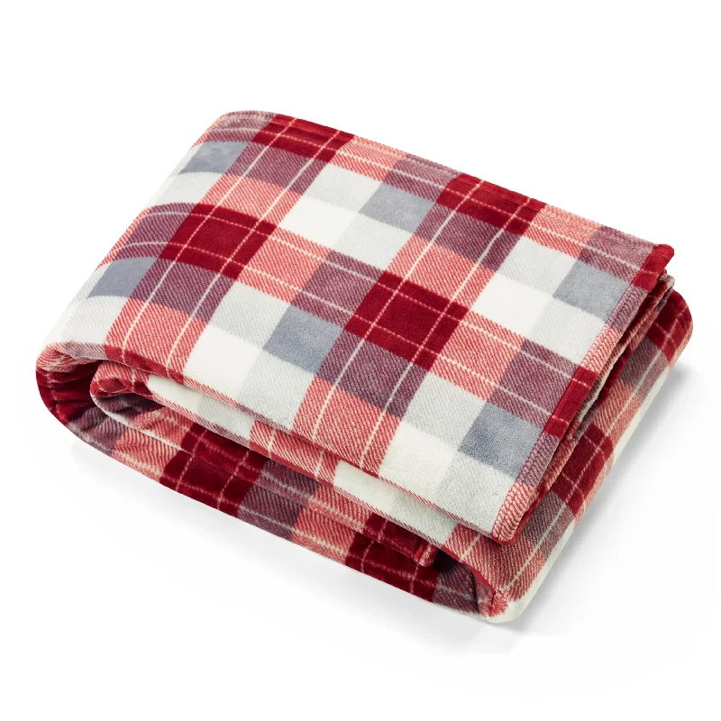 Nautica Bluff Plaid King Blanket