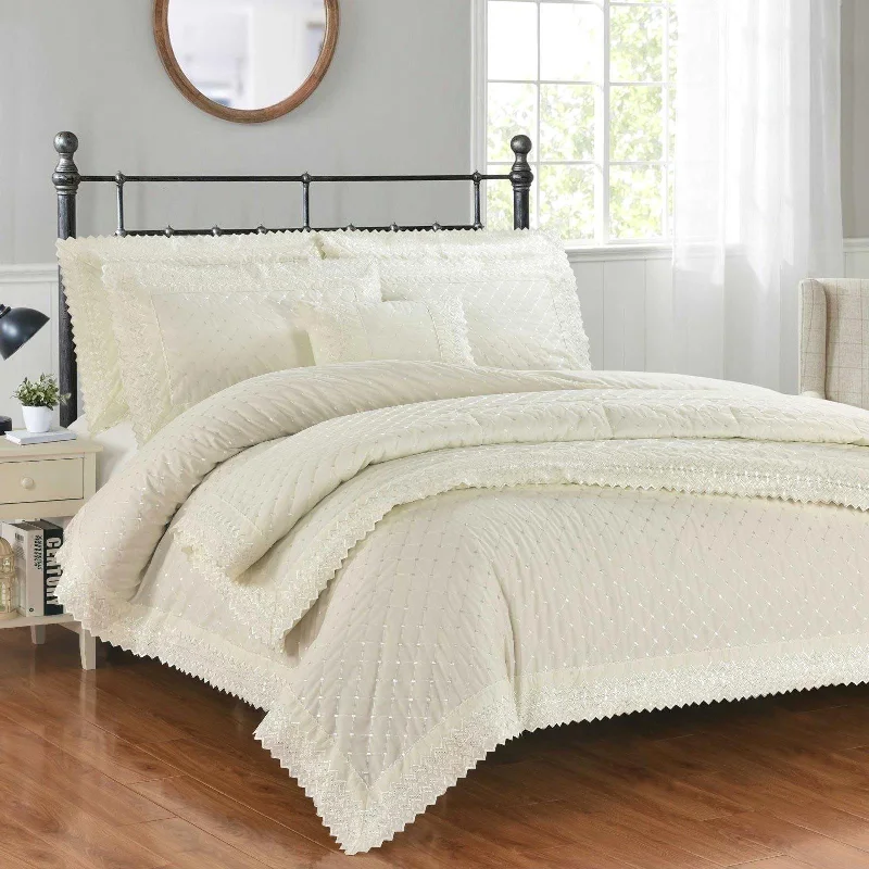 Richmond Duvet Cover Set Ivory