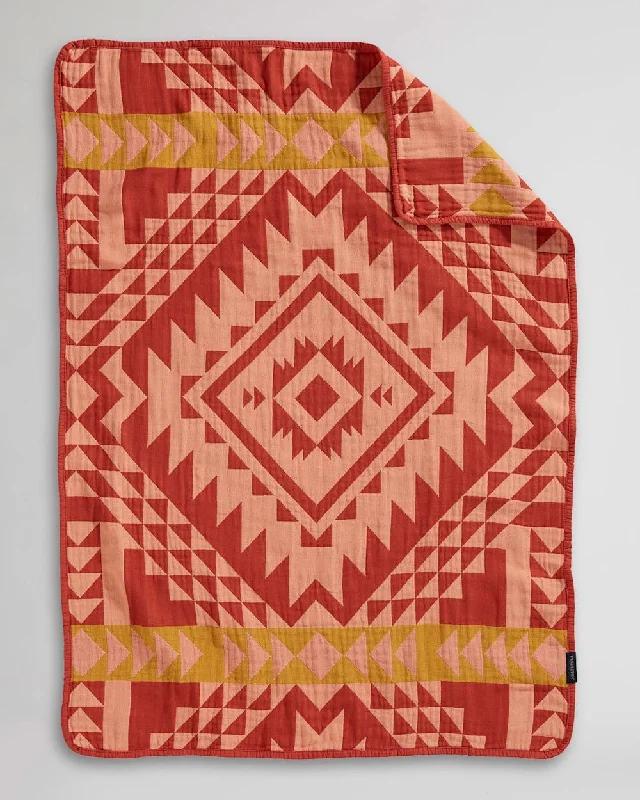 Smith Rock Cotton Baby Blanket