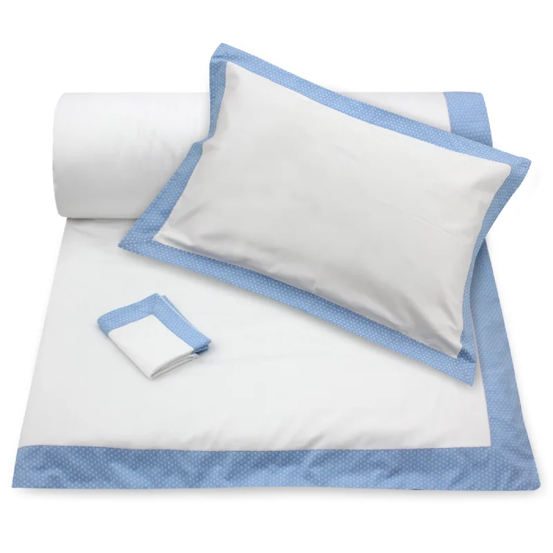 Tiny Squares Duvet + Pillowcases (600 TC)