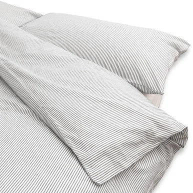 Washed Cotton Duvet Cover | Charcoal Grey