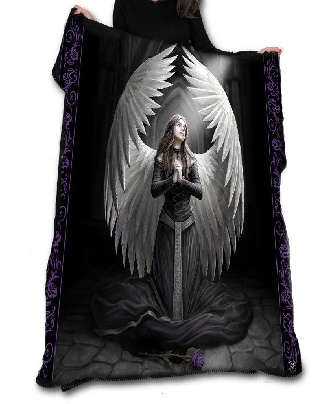 Wild Star - Anne Stokes - PRAYER FOR THE FALLEN - Fleece, Throw, Tapestry