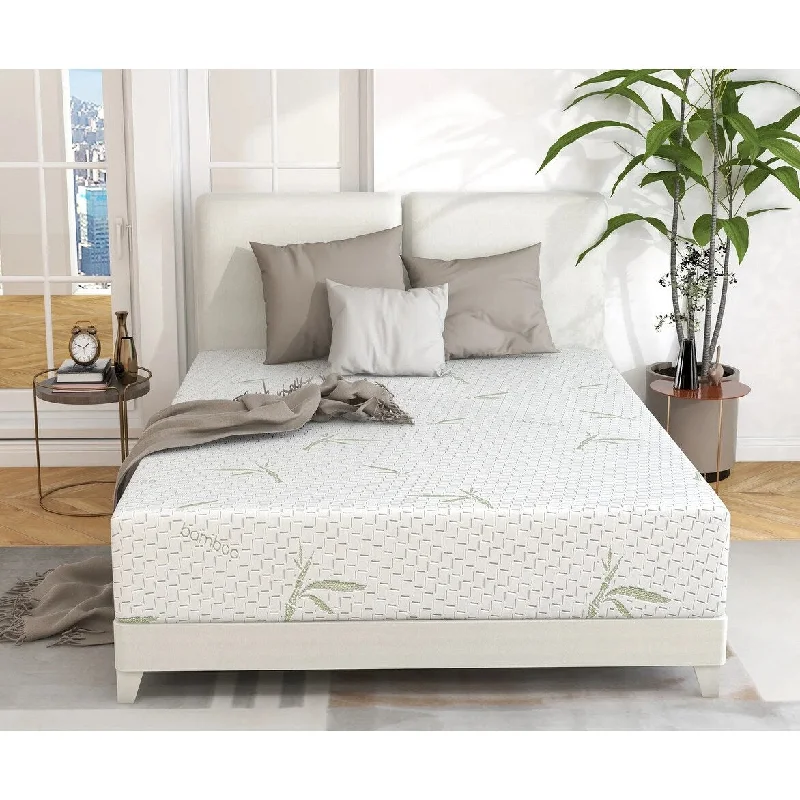 8 Inch Gel Memory Foam Mattress, Cooling Foam Mattress Bed In a Box