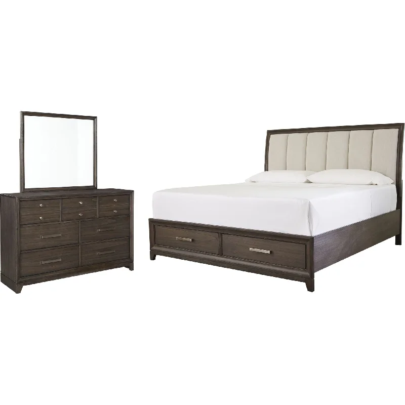 Brueban 5 Piece Bedroom Package