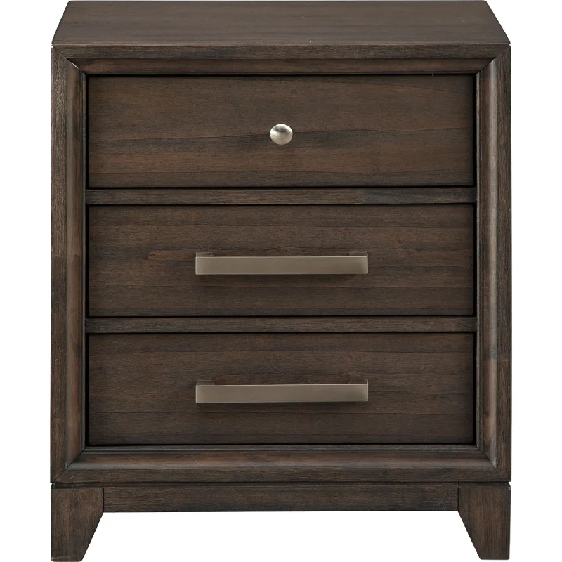 Brueban Nightstand - Gray