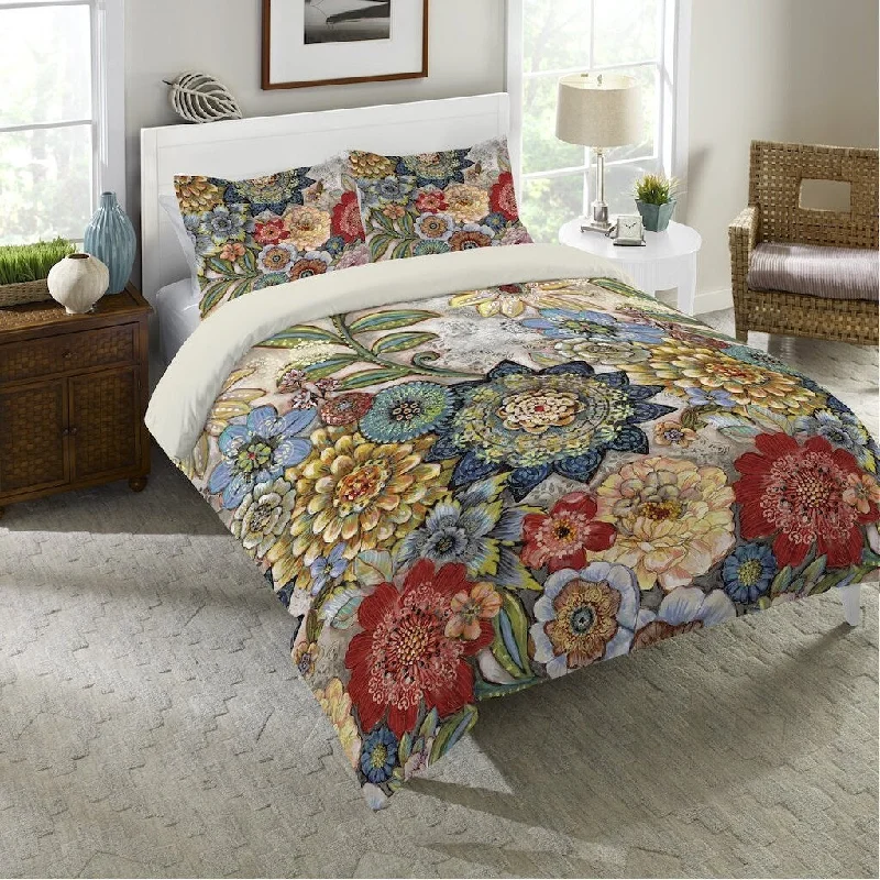 Boho Bouquet Twin Comforter