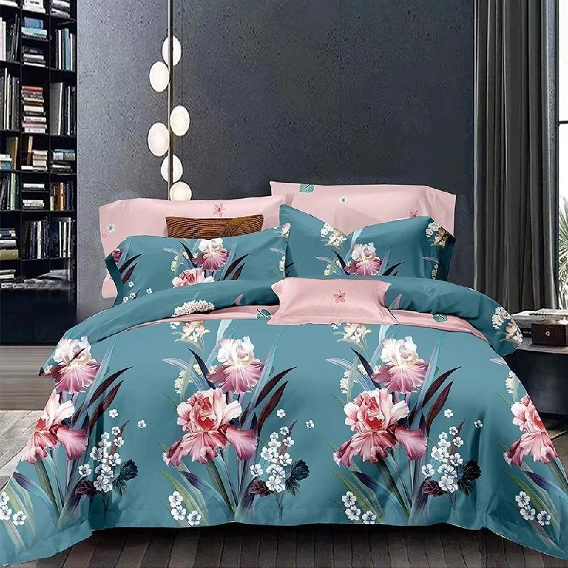 Bonita Floral 3 pc Full Comforter Set