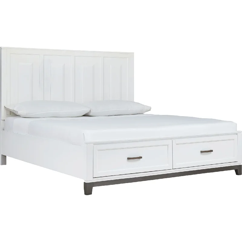 Brynburg 4 Piece Storage Bed - White