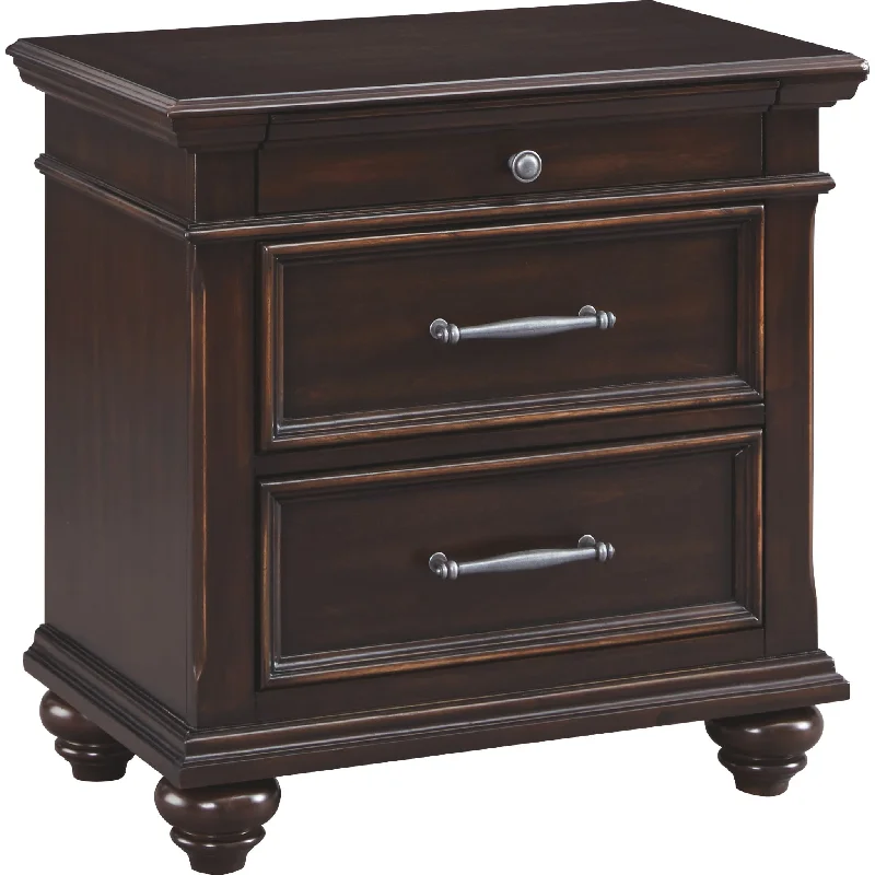 Brynhurst Nightstand - Dark Brown