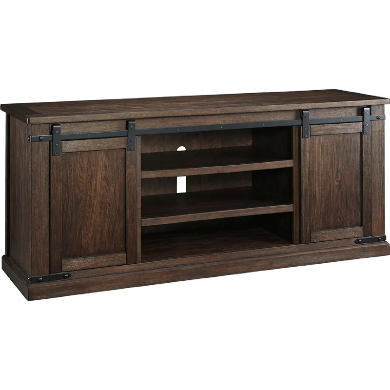 Budmore TV Stand - Rustic Brown