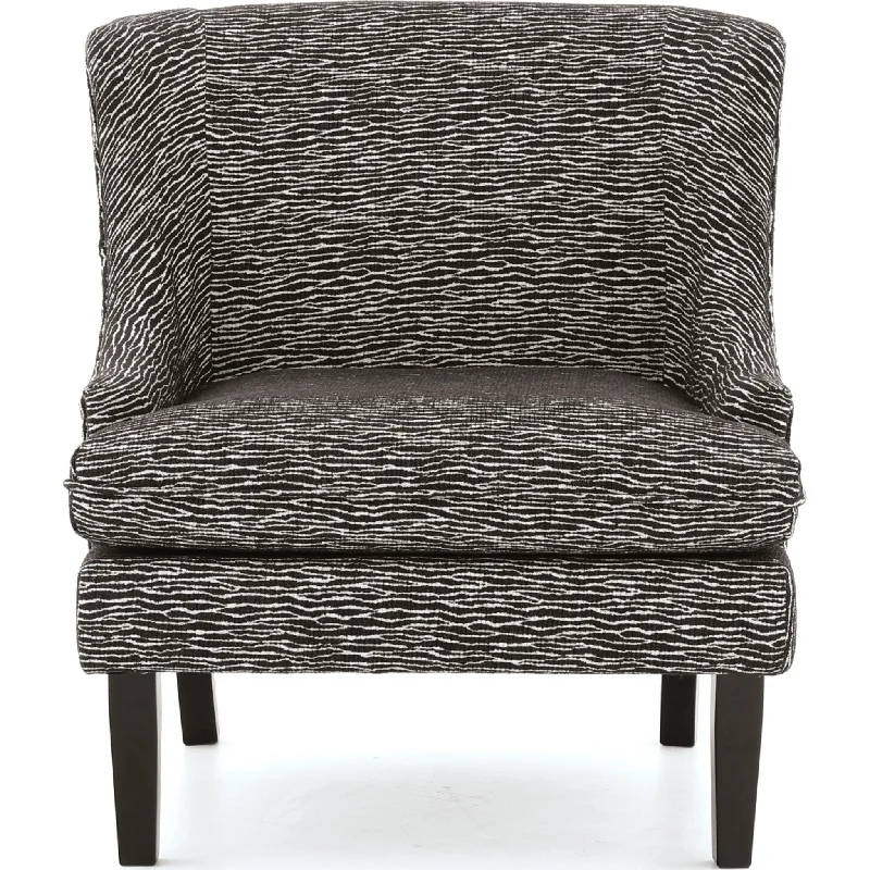 Byrams Accent Chair - Black/Cream