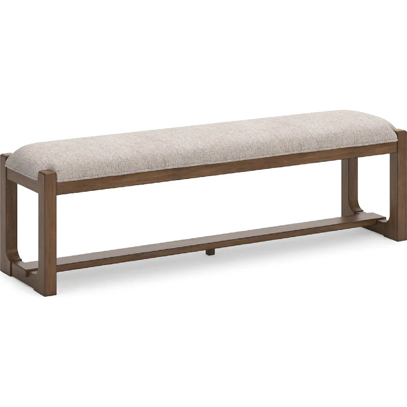 Cabalynn Dining Bench - Oatmeal/Light Brown - (D974-00)