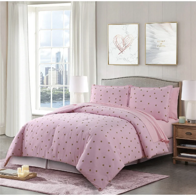 Candie's® Golden Days Soft Microfiber Comforter Set