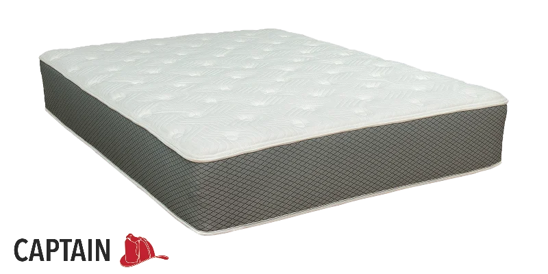 Duty-Built® Captain 11" All-Foam Mattress with Latex + Gel Memory Foam