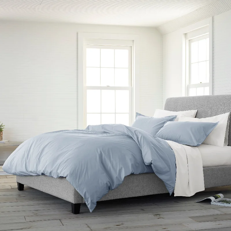 Clean Design Home x Martex T300 Solid Percale Comforter Set