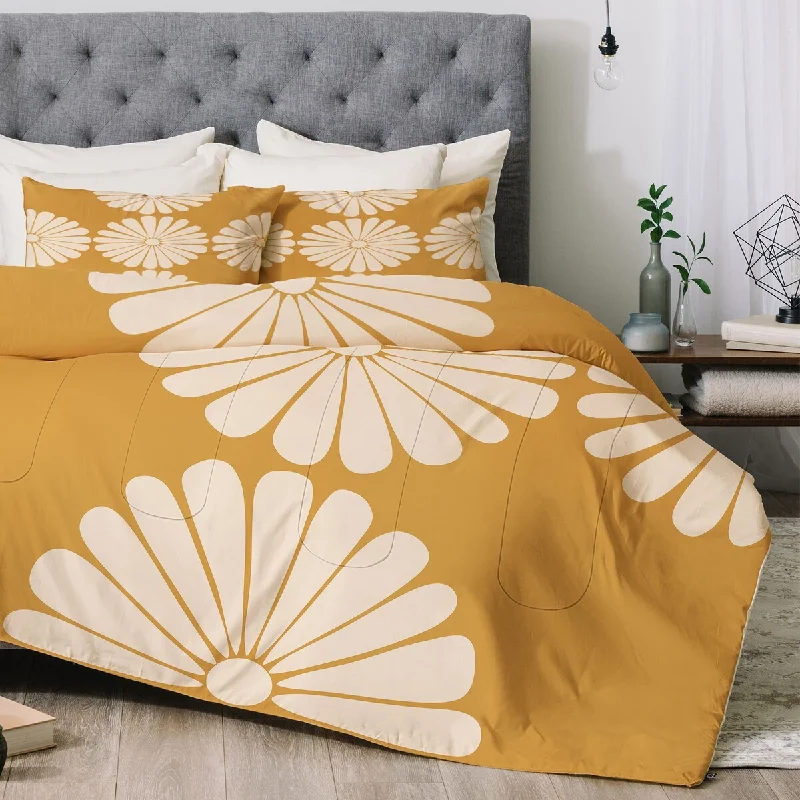 Colour Poems Retro Daisy XIX Made to Order Comforter Set