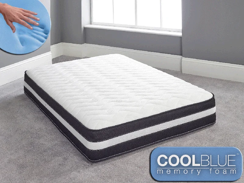 Cool Blue Memory Foam Mattress (Single, Double or King)