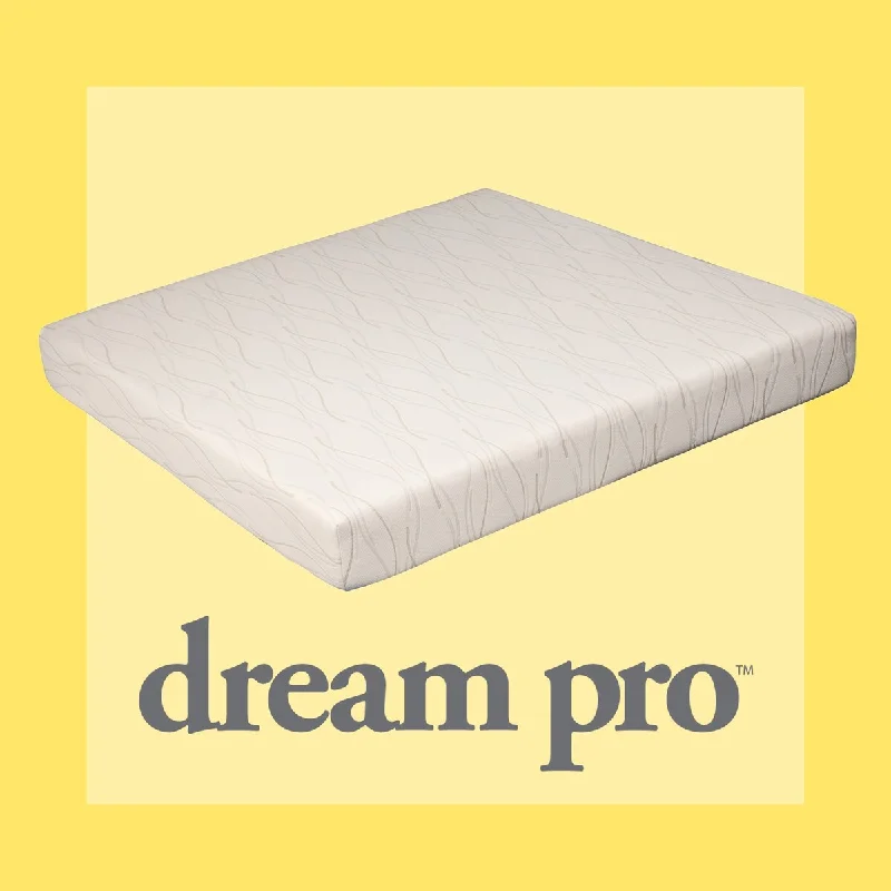 Dream Pro Restore Lunair 10-inch King-size Gel Memory Foam Mattress - White