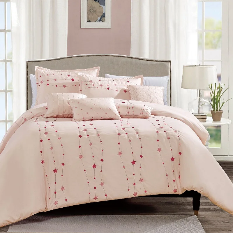 Esca Linda Fabric Polyester 7PC Comforter Set