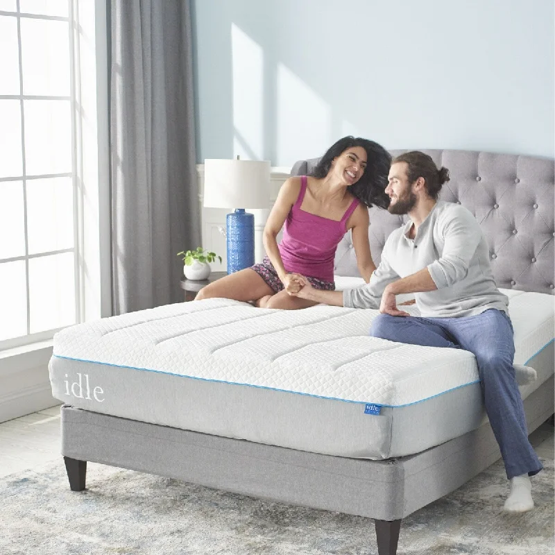 Idle Sleep 14-inch Gel Plush Memory Foam Mattress