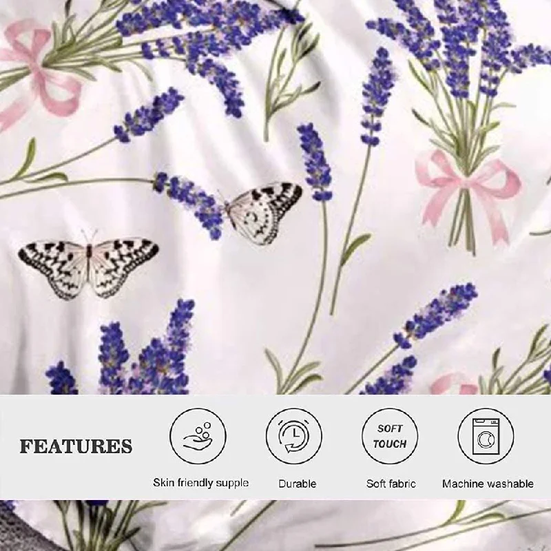 Lavendar 2/3 pc Comforter Set