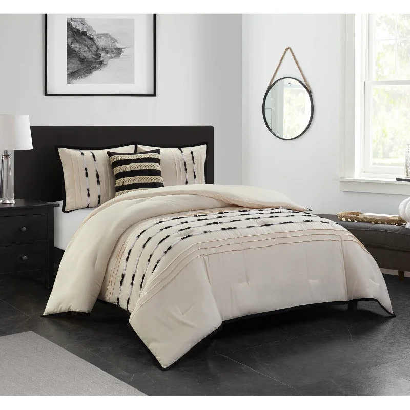 Nanshing Remy 4-Piece Modern Comforter Set