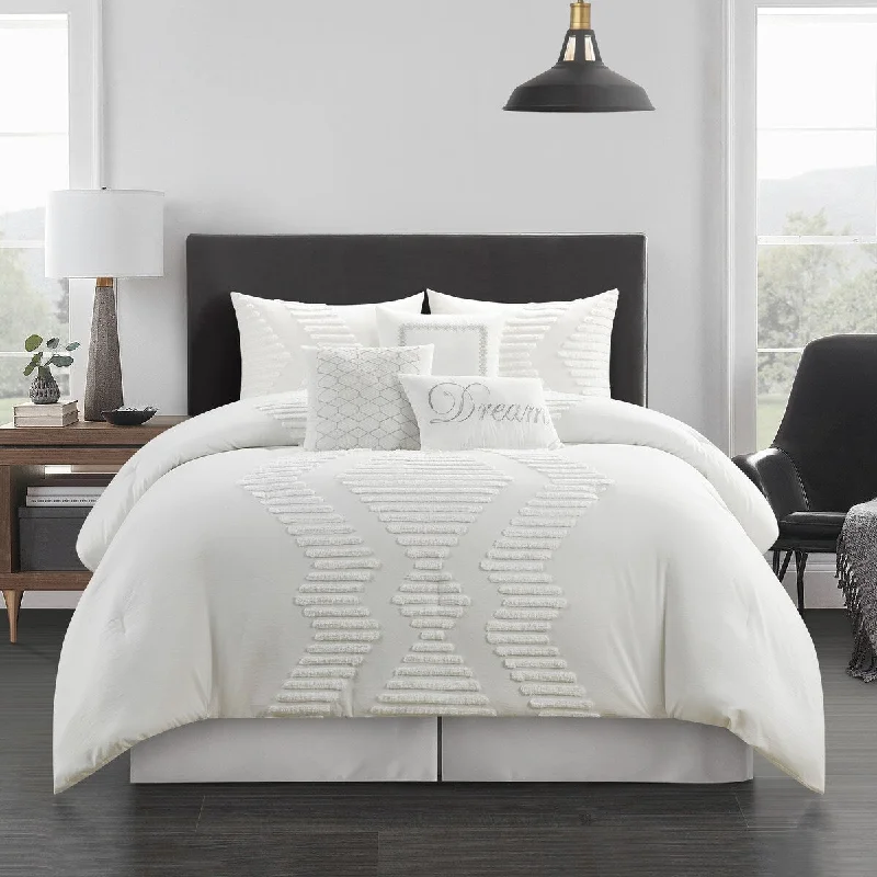 Nanshing Zena 7 Piece Tufted Comforter Set