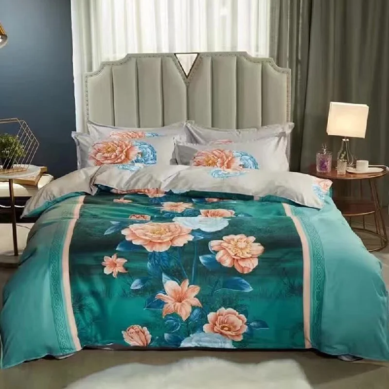 Pink Jade Flora 2 pc Twin Comforter Set