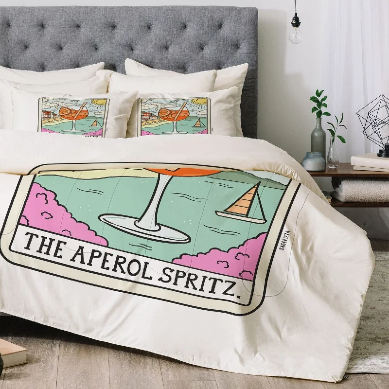 Sagepizza APEROL SPRITZ READING Made to Order Comforter Set