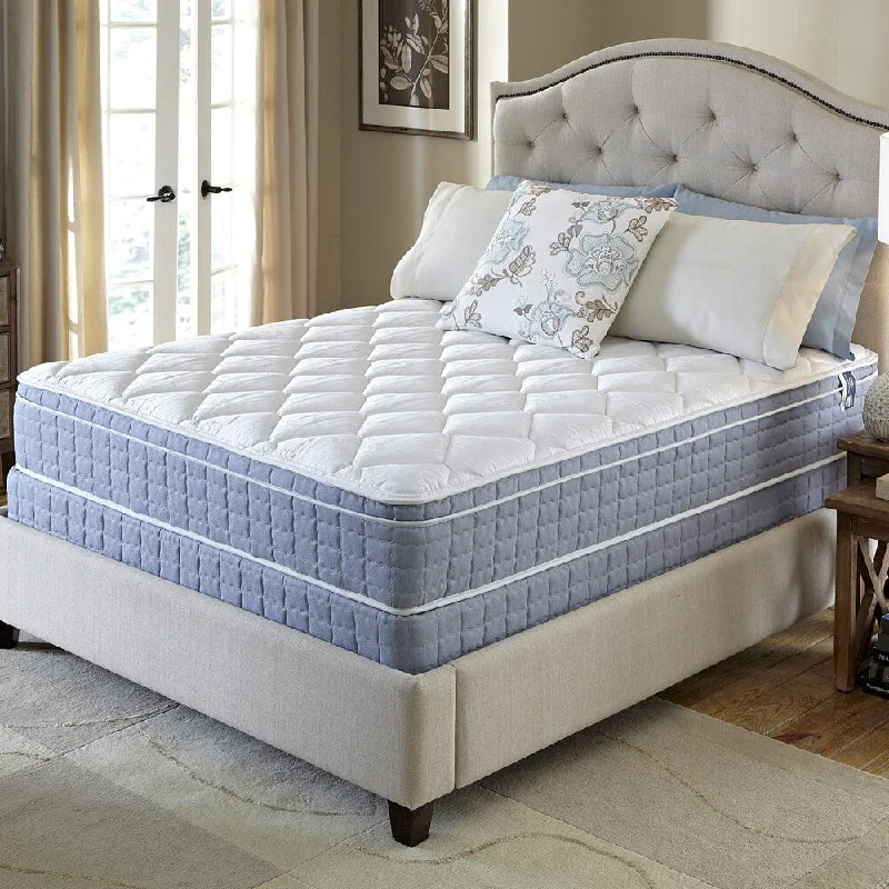 Serta Revival Euro Top Twin-size Mattress and Foundation Set